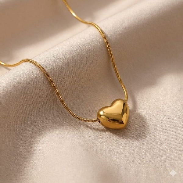 Bold Heart Necklace