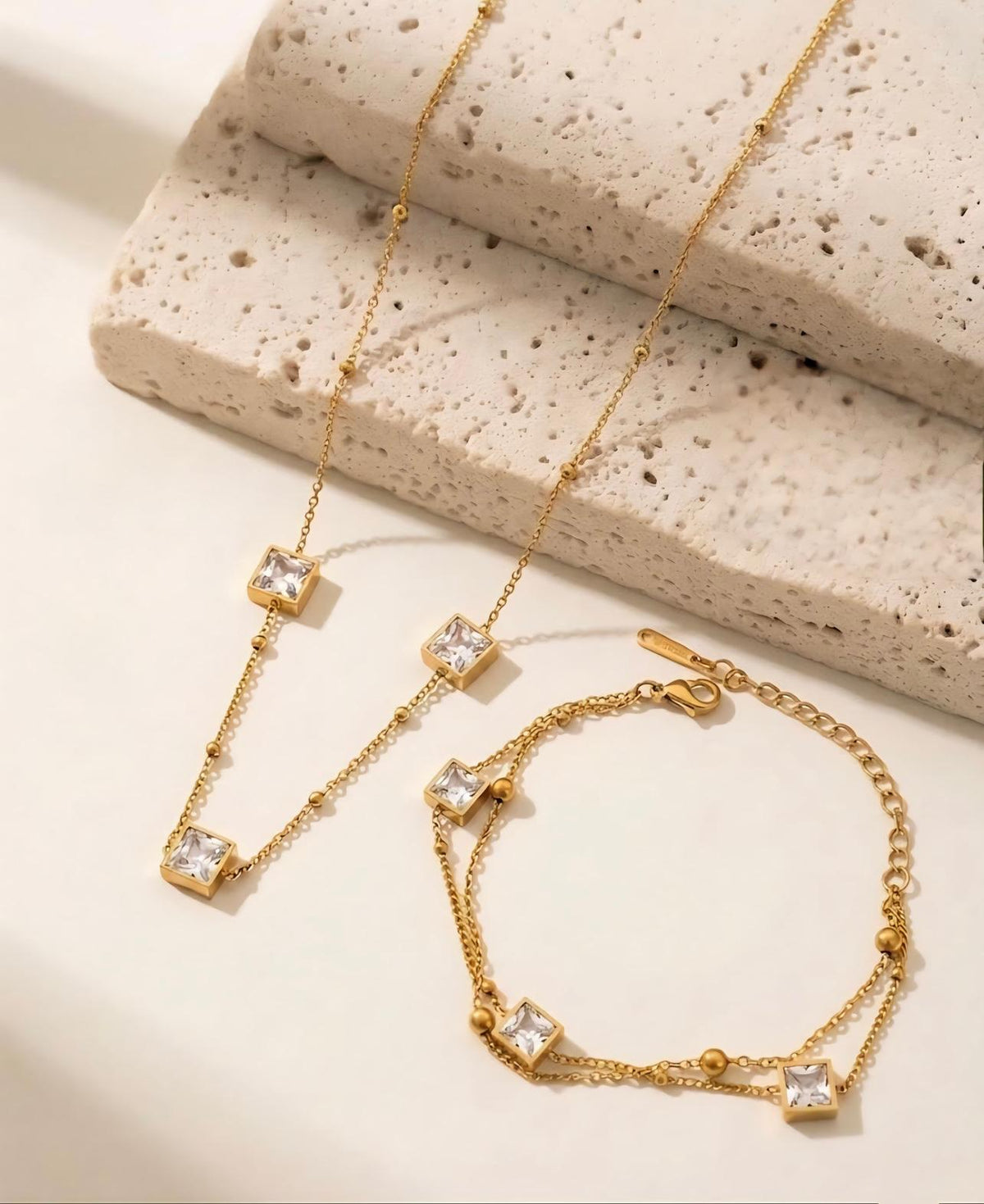Emarld Stone Combo Set